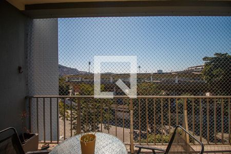 Varanda da sala de apartamento à venda com 2 quartos, 90m² em Maracanã, Rio de Janeiro