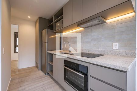 Sala/Cozinha de apartamento para alugar com 2 quartos, 64m² em Cerqueira César, São Paulo