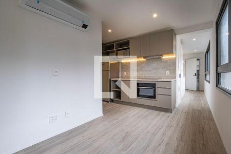 Sala/Cozinha de apartamento para alugar com 2 quartos, 64m² em Cerqueira César, São Paulo