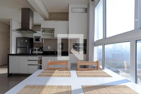 Varanda Gourmet de apartamento para alugar com 1 quarto, 43m² em Vila Mogilar, Mogi das Cruzes
