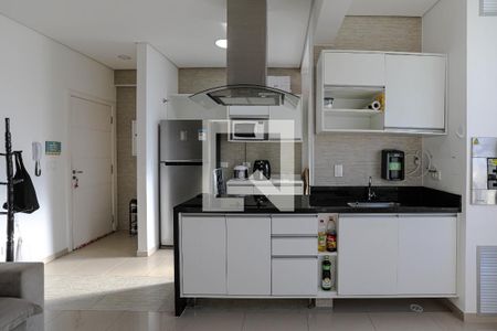 Varanda Gourmet de apartamento para alugar com 1 quarto, 43m² em Vila Mogilar, Mogi das Cruzes