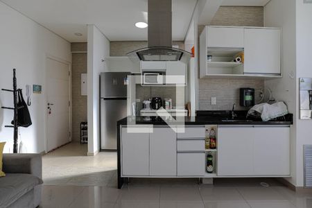 Varanda Gourmet de apartamento para alugar com 1 quarto, 43m² em Vila Mogilar, Mogi das Cruzes