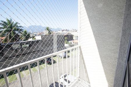 Varanda da Sala de apartamento para alugar com 2 quartos, 70m² em Taquara, Rio de Janeiro