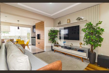 Sala de Estar de apartamento à venda com 2 quartos, 84m² em Alto da Mooca, São Paulo