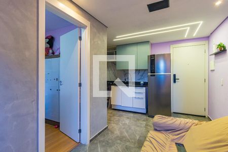 Sala de apartamento para alugar com 2 quartos, 34m² em Canindé, São Paulo
