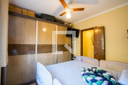  Quarto 1 - Suíte de apartamento à venda com 2 quartos, 55m² em Vila Guiomar, Santo André
