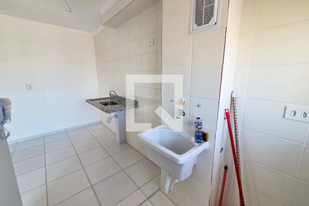 Área de Serviço de apartamento para alugar com 2 quartos, 57m² em Boqueirão, Praia Grande