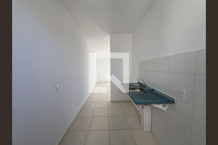 Cozinha de apartamento à venda com 2 quartos, 48m² em Arvoredo Ii, Contagem