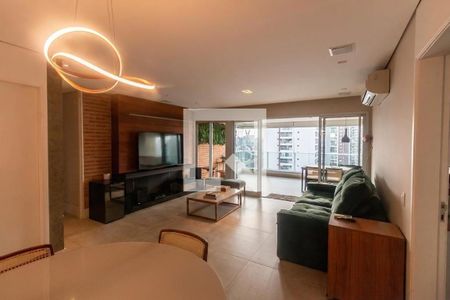 Foto 02 de apartamento para alugar com 2 quartos, 124m² em Brooklin, São Paulo