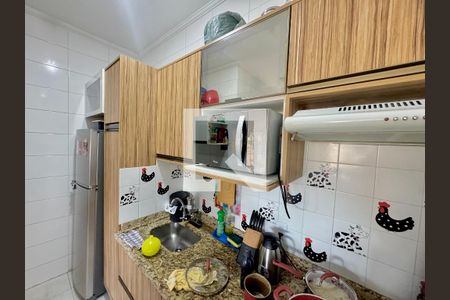 Cozinha de apartamento à venda com 2 quartos, 56m² em Jardim Nova Taboao, Guarulhos
