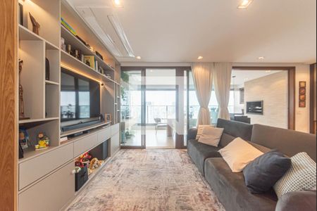 Sala de apartamento para alugar com 2 quartos, 110m² em Campo Belo, São Paulo