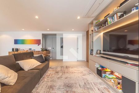 Sala de apartamento para alugar com 2 quartos, 110m² em Campo Belo, São Paulo
