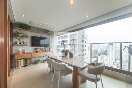 Varanda de apartamento para alugar com 2 quartos, 110m² em Campo Belo, São Paulo