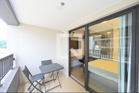 Varanda de kitnet/studio à venda com 1 quarto, 26m² em Vila Clementino, São Paulo