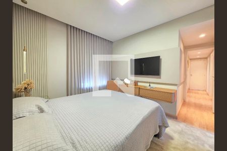 Quarto Suíte 1 de apartamento à venda com 4 quartos, 126m² em Vila da Serra, Nova Lima