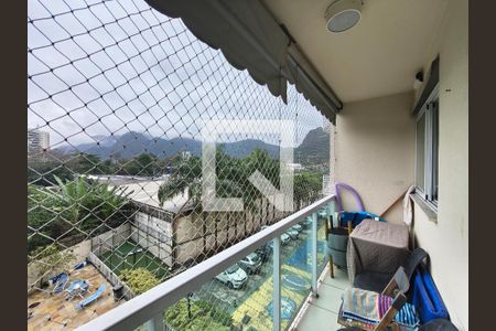 Varanda da Sala de apartamento à venda com 2 quartos, 70m² em Curicica, Rio de Janeiro