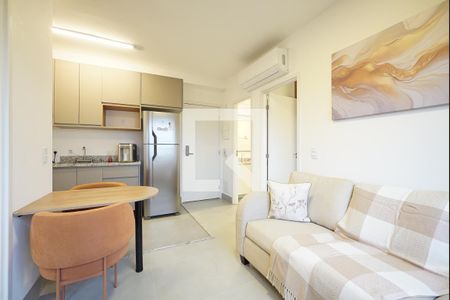 Sala de apartamento para alugar com 2 quartos, 40m² em Jardim Aurelia, São Paulo