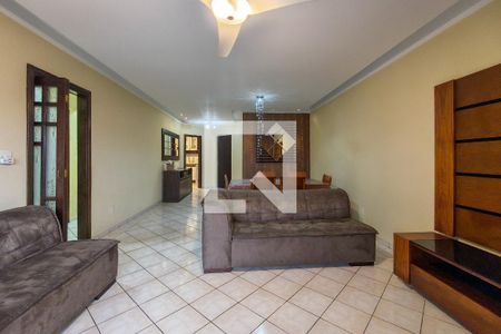 Sala de apartamento para alugar com 3 quartos, 123m² em Canto do Forte, Praia Grande