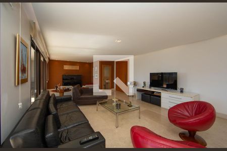 SALA de apartamento para alugar com 4 quartos, 278m² em Funcionários, Belo Horizonte