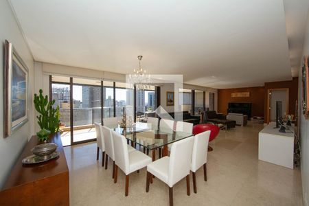 SALA de apartamento para alugar com 4 quartos, 278m² em Funcionários, Belo Horizonte