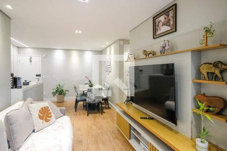 Sala de apartamento à venda com 3 quartos, 87m² em Jardim São Caetano , São Caetano do Sul