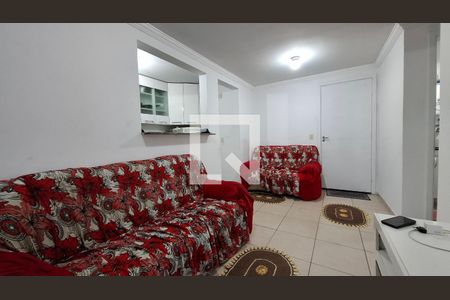 Sala de apartamento à venda com 2 quartos, 47m² em Parque Sao Vicente, Santo André