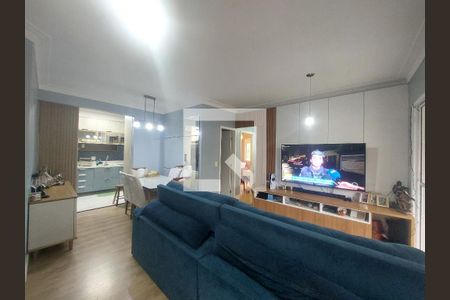 Sala de apartamento à venda com 2 quartos, 75m² em Parque Guarapiranga, São Paulo
