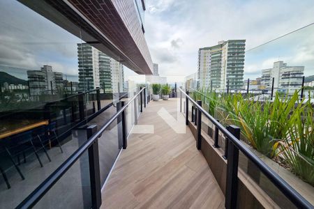 Área comum - Piscina de apartamento para alugar com 2 quartos, 73m² em Guilhermina, Praia Grande