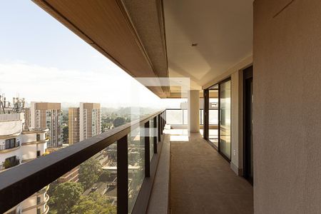 Varanda de apartamento à venda com 3 quartos, 153m² em Indianópolis, São Paulo