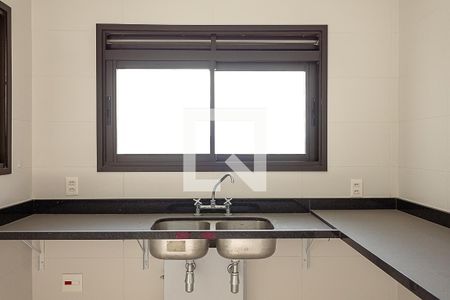 Cozinha de apartamento à venda com 3 quartos, 153m² em Indianópolis, São Paulo