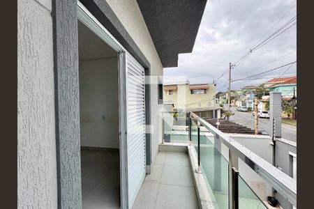 Varanda da Suíte 1 de casa à venda com 3 quartos, 137m² em Jardim Felicidade (zona Oeste), São Paulo