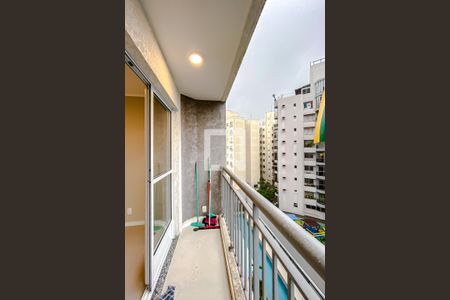 Varanda da Sala de apartamento à venda com 1 quarto, 41m² em Boaçava, São Paulo