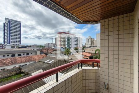 Sacada  de apartamento para alugar com 1 quarto, 49m² em Aviação, Praia Grande