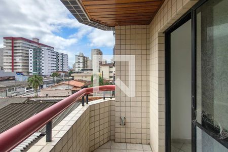Sacada  de apartamento para alugar com 1 quarto, 49m² em Aviação, Praia Grande