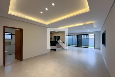 Sala 2 de casa de condomínio à venda com 3 quartos, 320m² em Colina dos Pinheiros, Valinhos
