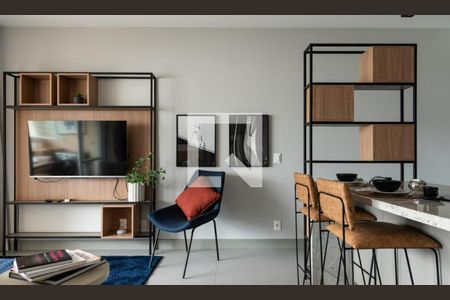 Foto 04 de apartamento à venda com 1 quarto, 42m² em Campo Belo, São Paulo