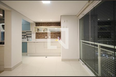Varanda da Sala de apartamento para alugar com 1 quarto, 80m² em Vila Andrade, São Paulo