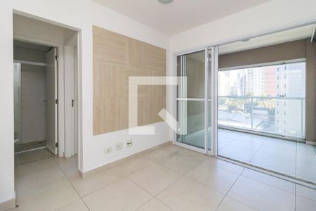 Sala  de apartamento para alugar com 1 quarto, 35m² em Santo Amaro, São Paulo