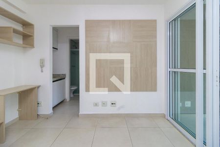 Sala - Cozinha de apartamento para alugar com 1 quarto, 35m² em Santo Amaro, São Paulo