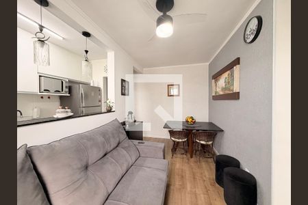 Sala de apartamento à venda com 2 quartos, 52m² em Gramadão, Jundiaí