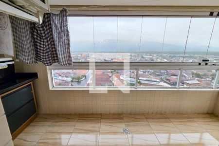 Varanda de apartamento para alugar com 1 quarto, 53m² em Vila Balnearia, Praia Grande