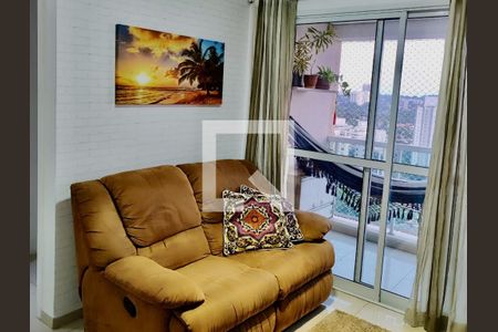 Sala de apartamento à venda com 1 quarto, 37m² em Santo Amaro, São Paulo