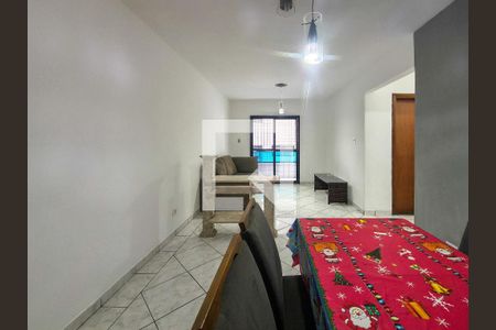 Sala de apartamento para alugar com 1 quarto, 65m² em Vila Assuncao, Praia Grande