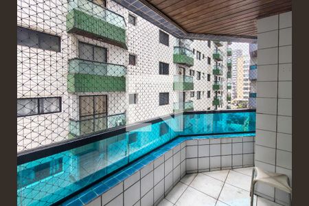 Sacada de apartamento para alugar com 1 quarto, 65m² em Vila Assuncao, Praia Grande