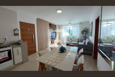 Sala de apartamento para alugar com 3 quartos, 140m² em Nova Granada, Belo Horizonte