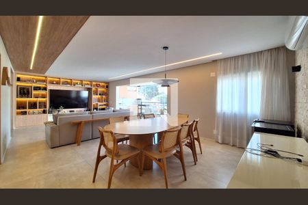 Sala de apartamento à venda com 3 quartos, 163m² em Alto de Pinheiros, São Paulo