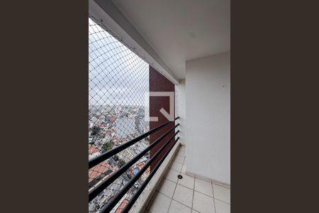 Varanda da Sala de apartamento para alugar com 3 quartos, 74m² em Canindé, São Paulo
