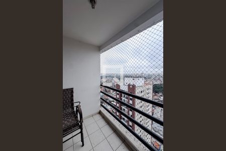 Varanda da Sala de apartamento para alugar com 3 quartos, 74m² em Canindé, São Paulo