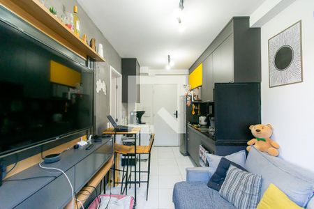 Sala de apartamento à venda com 1 quarto, 30m² em Vila Tolstoi, São Paulo