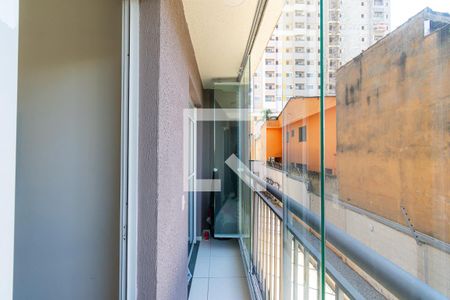 Varanda de apartamento à venda com 1 quarto, 30m² em Vila Tolstoi, São Paulo